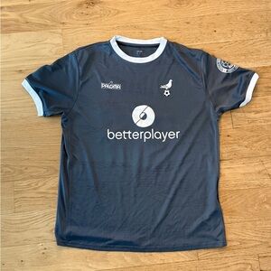 Men's Gray Soccer Shirt